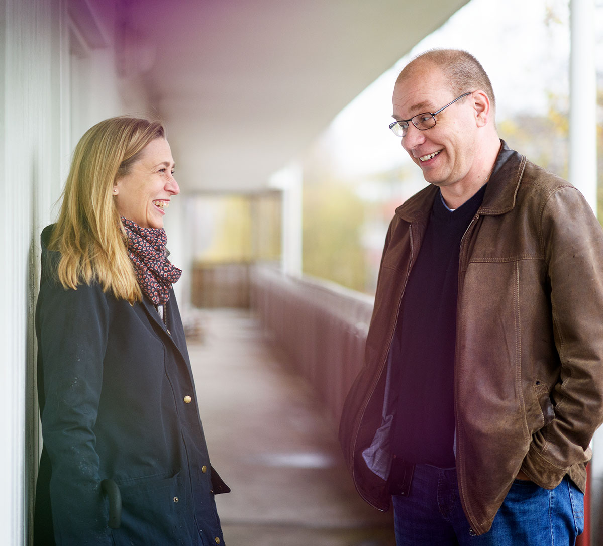 Sara Rudmark tidigare marknadschef på Förbo och Johan Bergqvist på Kungälvs kommun