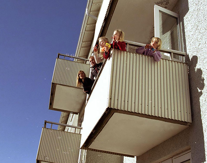 Lägenhet med balkong